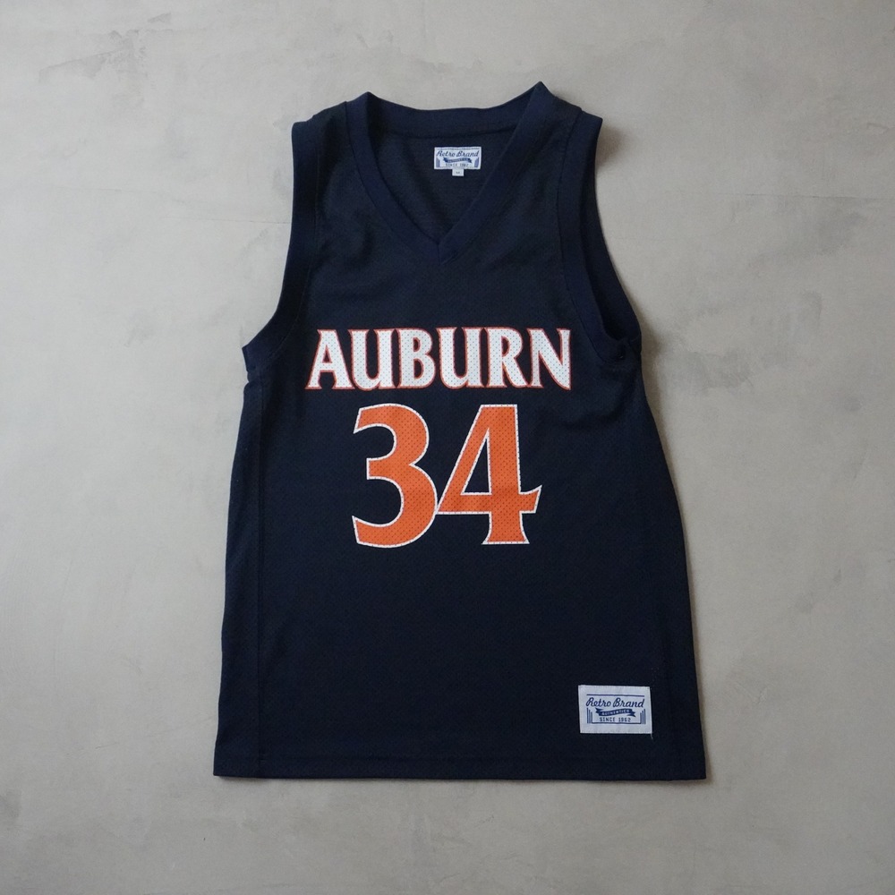 Retro Brand Auburn Tigers Bo Jackson 34 Jersey Medium Mens Navy Mesh USA Made